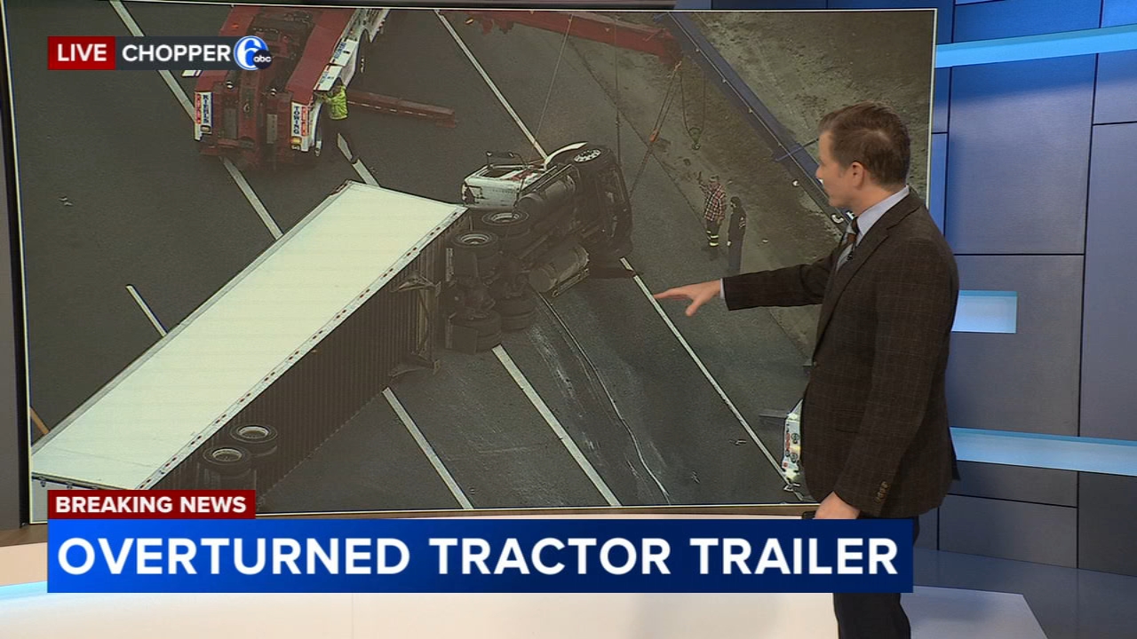 Overturned semi blocking all lanes of Rt. 55 NB in Gloucester County, New Jersey
— Newtown Square Community news