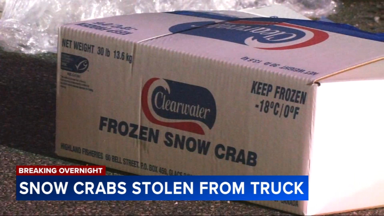 3K lbs. of crab legs stolen from semi in Southwest Philadelphia cargo heist
       — Newtown Square Community news