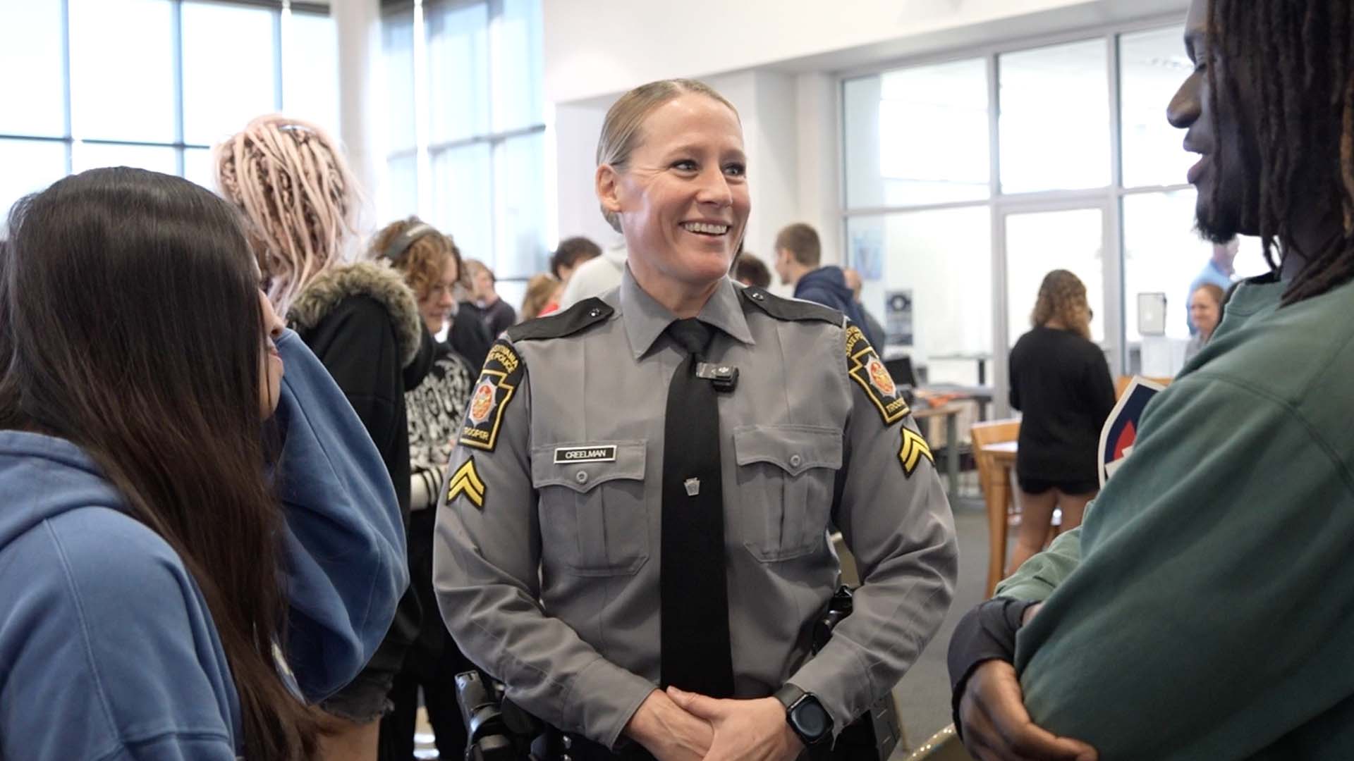 'Crime Scene Expo' lets students imagine the future as a PA State Trooper
       — 6ABC Action News (Philadelphia)